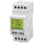Programator digital sapt. 1CO 16A 230V 2 module Gewiss GWD6782