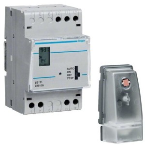 Intrerupator crepuscular cu programator saptamanal digital Hager EE171