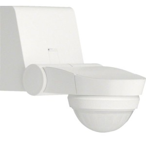 Detector miscare montaj aparent IP55 360 alb Hager EE840