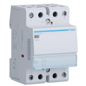 Contactor, 40A, 2NI, 230V Hager ESC241
