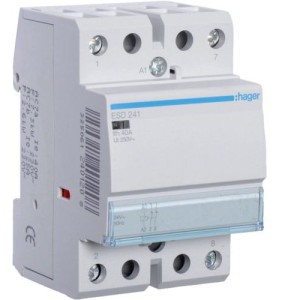  Contactor 40A, 2NI, 24V Hager ESD241