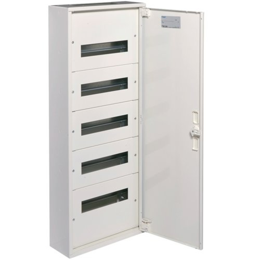 Tablou electric aplicat 60 module ( 5x12 ), usa opaca Hager FW512W