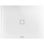 Rama ornament 3 module 1 simbol Gewiss Chorus Ice Touch GW16951CB, alb