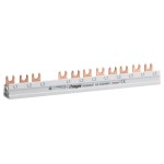 Pieptene ( busbar ) tripolar 3P 12M 63A FURCA 10MMP Hager KDN363F