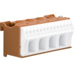 Borniera faza 18 borne Quick Connect Hager KN18P