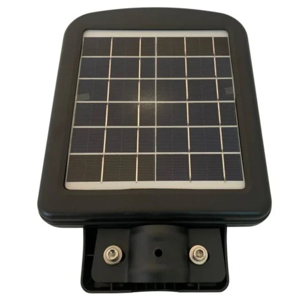 Lampa stradala LED 50W cu panou solar, telecomanda si senzor de miscare incluse, lumina rece(6400 K)
