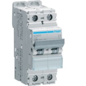 Siguranta automata Hager NCN232, 2P, 32A, 10kA, curba C