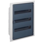 Tablou incastrat golf,54M/3 randuri, usa transparenta Hager VF318TD