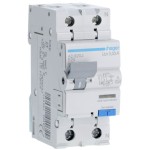 Siguranta automata diferențiala P+N 20A/30mA, Curba B, 6kA, tip A Hager - AD920J