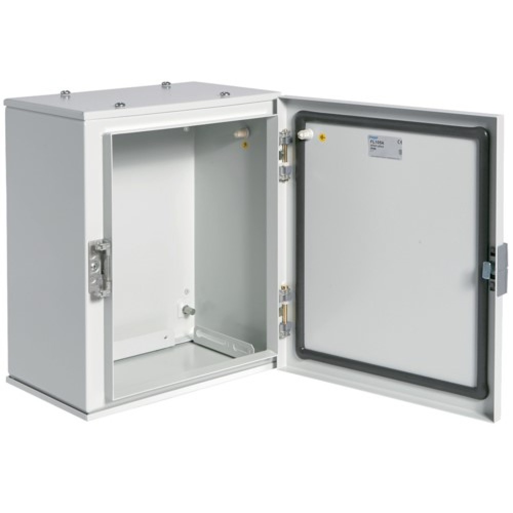 Tablou metalic IP65 24M 350X300X200, ușă opacă Hager - FL105A