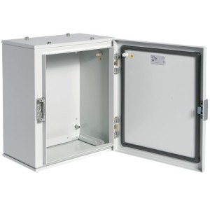 Tablou metalic IP65 24M 350X300X200, ușă opacă Hager - FL105A