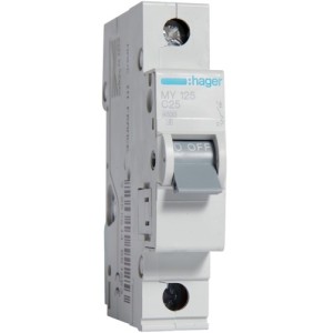 Siguranta automata 1P, 25A, 4,5kA, Curba C, 1M Hager - MY110