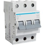 Siguranta automata 3P, 10A, 4,5kA, Curba C, 3M Hager - MY310