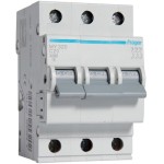 Siguranta automata 3P, 20A, 4,5kA, Curba C, 3M Hager - MY320