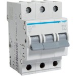 Siguranta automata 3P, 25A, 4,5kA, Curba C, 3M Hager - MY325