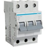 Siguranta automata 3P, 50A, 4,5kA, Curba C, 3M Hager - MY350