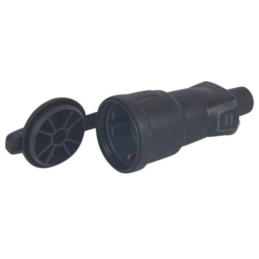 Priza cauciuc Ip44 cu capac Legrand 050344