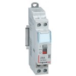 Contactor pe sina DIN CT 230V 2NO 25A cu maneta Legrand 412544