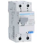 Siguranta automata diferențiala P+N 6A/30mA, Curba C, 4,5kA, tip AC Hager - AD856J
