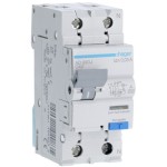 Siguranta automata diferențiala P+N 40A/30mA, Curba C, 6KA, tip A Hager - AD990J