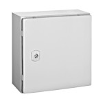 Cutie metalică+contrapanou, o uşă IP66 ÎxLxA=300x300x150mm  WSA3030150