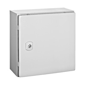 Cutie metalică+contrapanou, o uşă IP66 ÎxLxA=300x300x150mm  WSA3030150