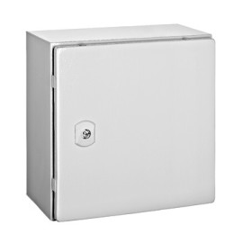 Cutie metalică+contrapanou, o uşă IP66 ÎxLxA=300x300x210mm  WSA3030210