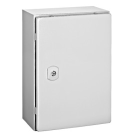 Cutie metalică+contrapanou, o uşă IP66 ÎxLxA=350x250x150mm  WSA3525150