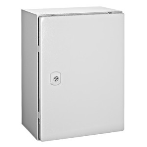 Cutie metalică+contrapanou, o uşă IP66 ÎxLxA=400x300x210mm  WSA4030210