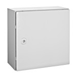 Cutie metalică+contrapanou, o uşă IP66 ÎxLxA=400x400x210mm  WSA4040210