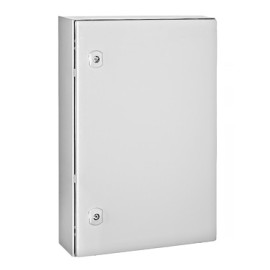 Cutie metalică+contrapanou, o uşă IP66 ÎxLxA=600x400x150mm  WSA6040150