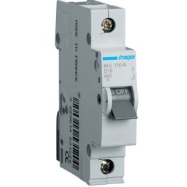 Siguranta 1P 16A 6kA curba B 1M MB116A