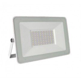 Proiector slim alb cu LED 70W 6200k