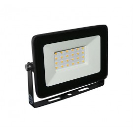 Proiector slim negru cu LED 20W 3000k