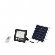 Proiector cu panou solar LED 25 W 6400K Li-Ion telecomanda IP65