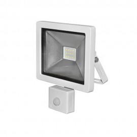 Proiector cu LED si senzor de miscare alb 10W 4000K