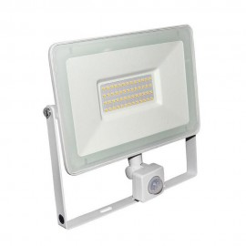 Proiector cu LED si senzor de miscare 50W, alb, 4000k