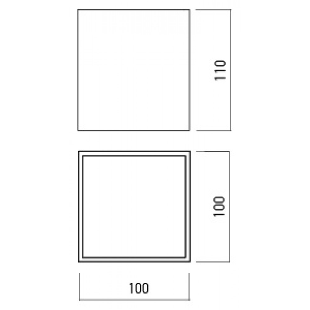 Plafoniera LED SMD Alb Neutru SM01NW SWH ARELUX