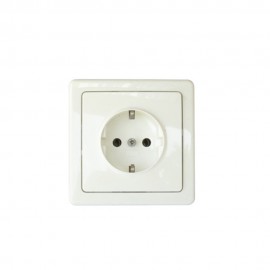 ABB Priza Electrica Simpla ST cu C.P. Alba Swing