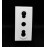PRIZA 1P ALB BTICINO LIVING LIGHT N4180