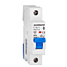 Siguranta automata modulara (MCB) AMPARO 6kA, C 10A, 1-pol  AM617110--