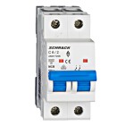 Siguranta automata modulara, (MCB) AMPARO 6kA, C 6A, 2-poli  AM617206--