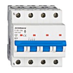 Siguranta automata modulara, (MCB) AMPARO 6kA, C 20A, 3P+N  AM617820--