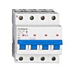 Siguranta automata modulara, (MCB) AMPARO 6kA, C 50A, 3P+N  AM617850--