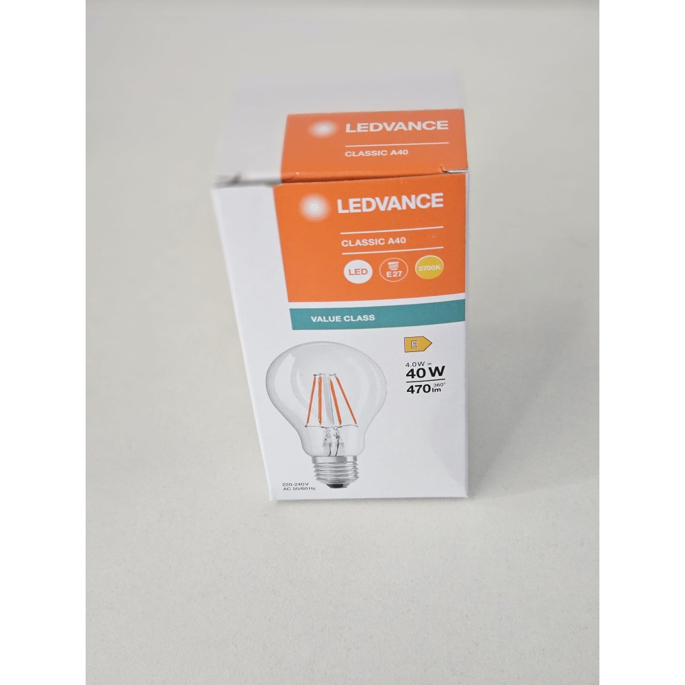 BEC LED 4W E27 2700K VINTAGE LEDVANCE