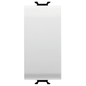 Intrerupator simplu Gewiss Chorus GW10001 incastrat, modular -1, alb