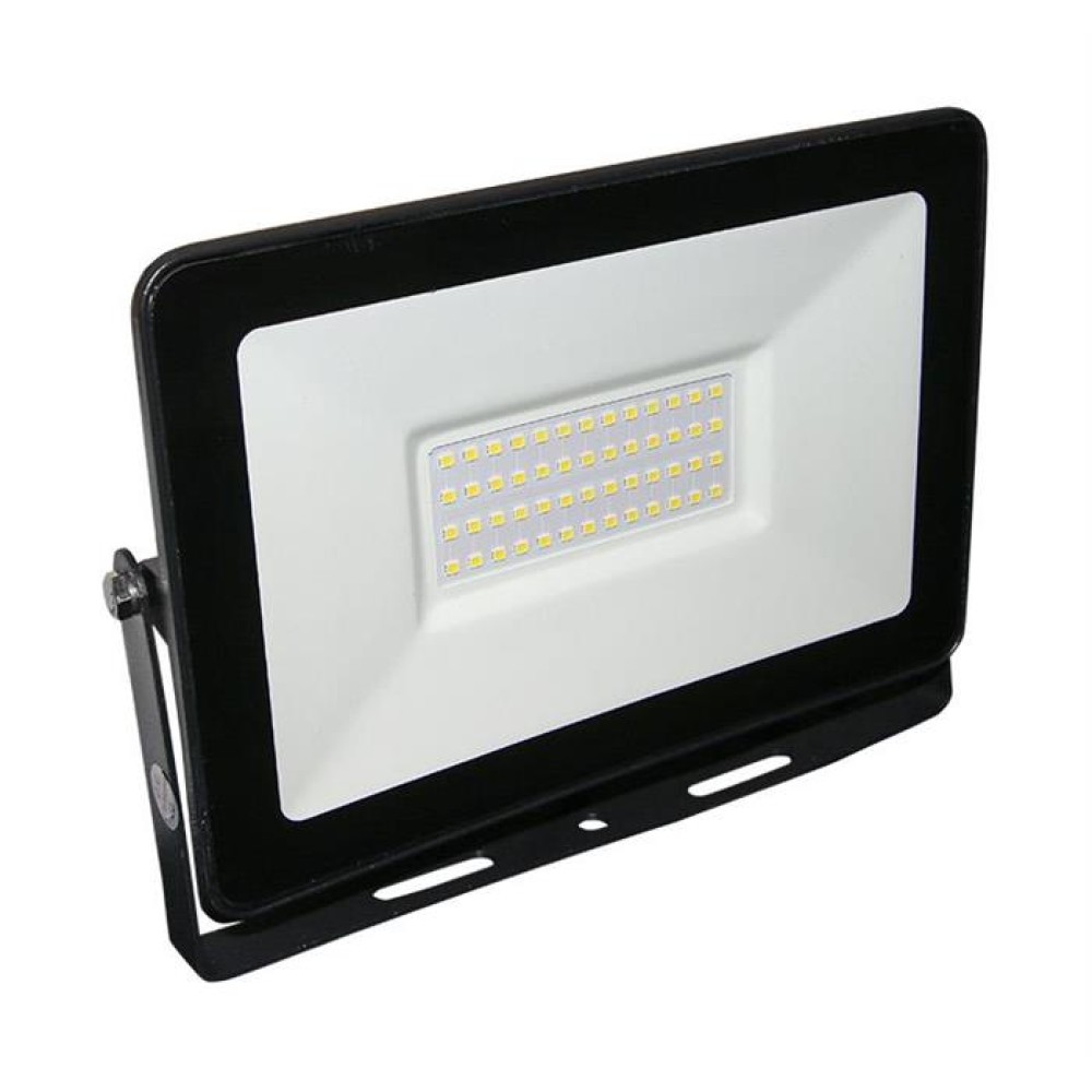 Proiector slim negru cu LED 50W 6200k