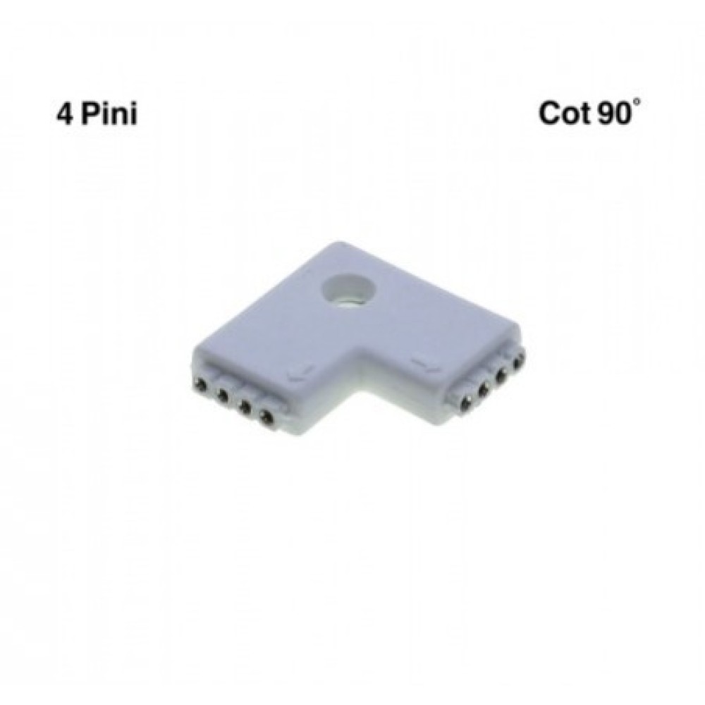 CONECTOR COT 90 8MM BANDA LED