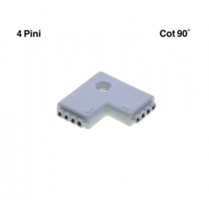 CONECTOR COT 90 8MM BANDA LED
