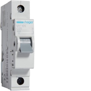 Siguranta automata 1P 25A Hager MY125 